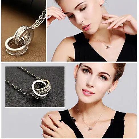 Inseparable - The 'In Love' Pendant and Chain - Cherish With Jewels