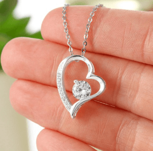 Forever Love Necklace - Cherish With Jewels