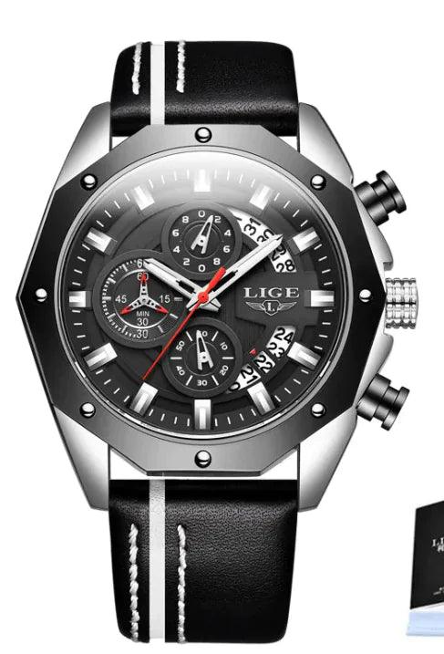 Luxury Silicone Sport Chronograph Watch - Cherish With Jewels