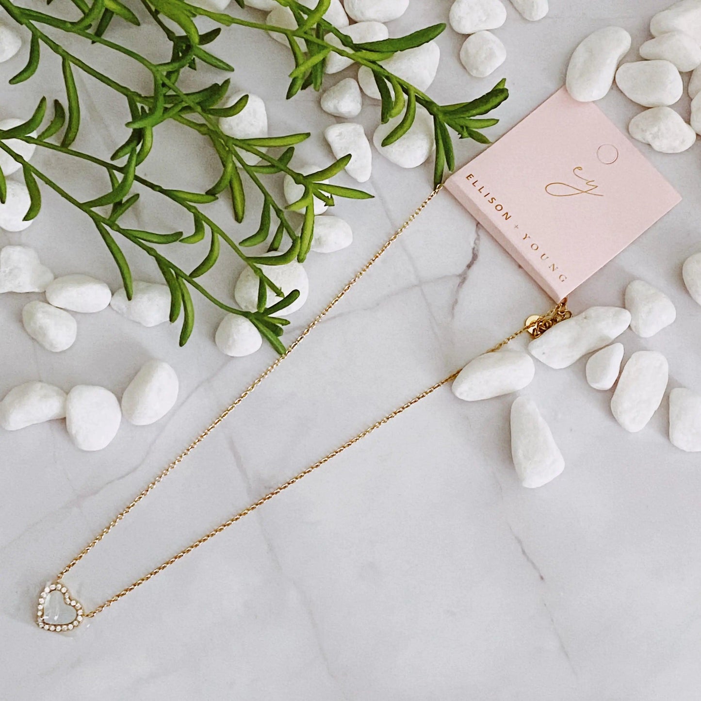 You Are My Love Heart Necklace - Cherish With Jewels