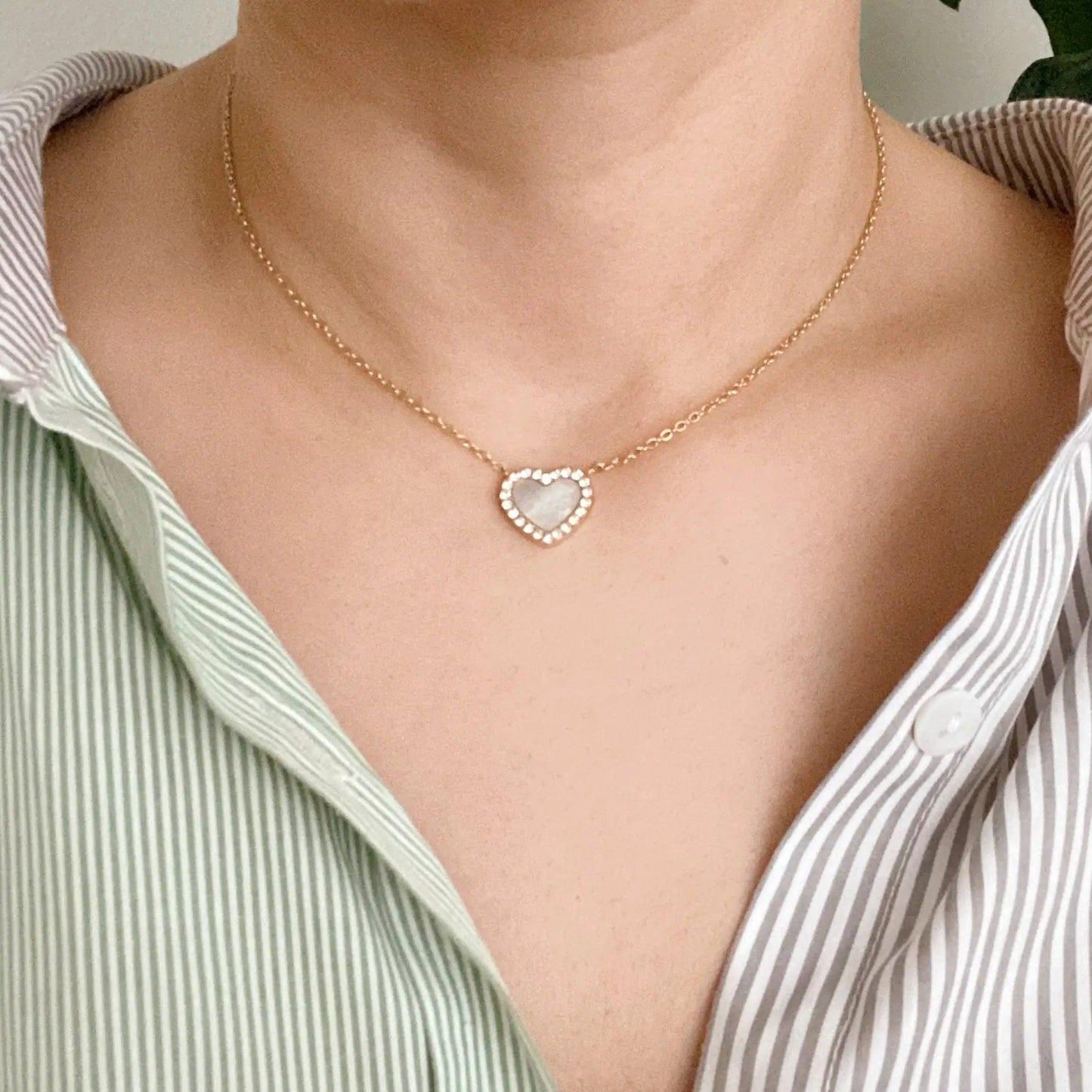 You Are My Love Heart Necklace - Cherish With Jewels