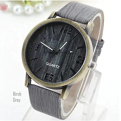 Woodchuck Wood Grain Style Exotic Watches - Cherish With Jewels