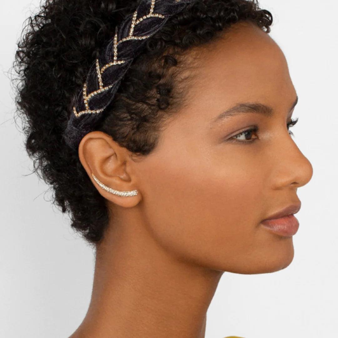 Aligned Earring - Cherish With Jewels