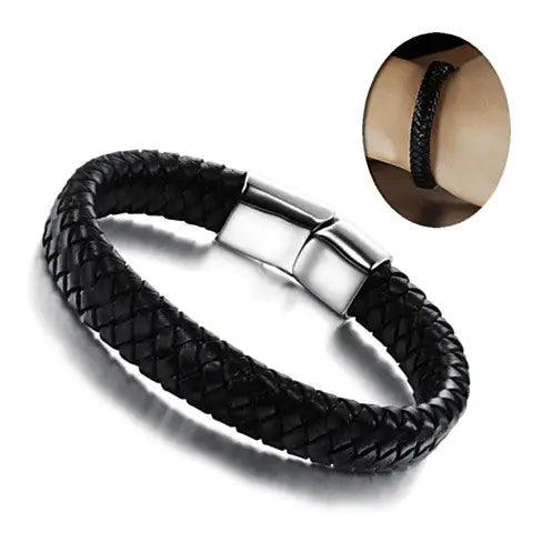 MODERNO Genuine Leather Bracelet - Cherish With Jewels