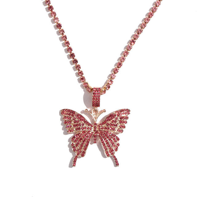 Butterfly Pendant Necklace